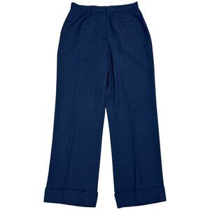 Women's FABIANO Lined Ladies‎ Trousers/Pants Navy Blue- Size 14